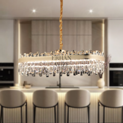 EASD-153 YM 90’lık Kristal Gold LED Avize