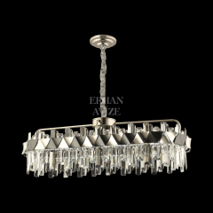 EASD-155 YM 80’lik Kristal Krom LED Avize