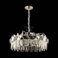 EASD-155 60’lık Kristal Krom LED Avize