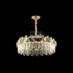 EASD-155 60’lık Kristal Gold LED Avize