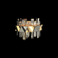 EASD-155 30’luk Kristal Gold LED Aplik