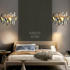 EASD-155 30’luk Kristal Gold LED Aplik