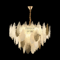 EADM-42 80’lik Kristal Gold LED Avizs