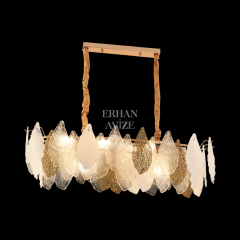 EADM-42 YM 100’lük Kristal Gold LED Avize