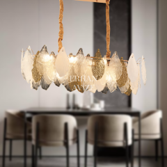 EADM-42 YM 100’lük Kristal Gold LED Avize