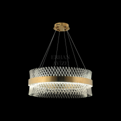 EASD-251 60’lık Kristal Gold LED Avize