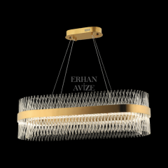 EASD-251 YM 90’lık Kristal Gold LED Avize