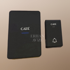 EACT-104 Lüks Model Led Işıklı Zil Siyah