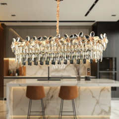 EASD-59 YM 93’lük Kristal Gold LED Avize