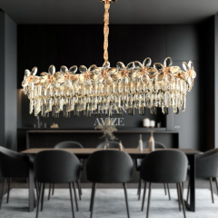 EASD-59 YM 93’lük Kristal Gold LED Avize