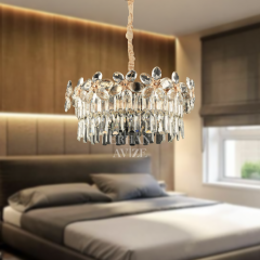 EASD-59 60’lık Kristal Gold LED Avize