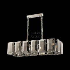 EAMT-09 YM 100’lük Kristal Krom LED Avize