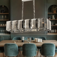 EAMT-09 YM 100’lük Kristal Krom LED Avize