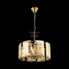 EAMT-08 40’lık Kristal Gold LED Avize