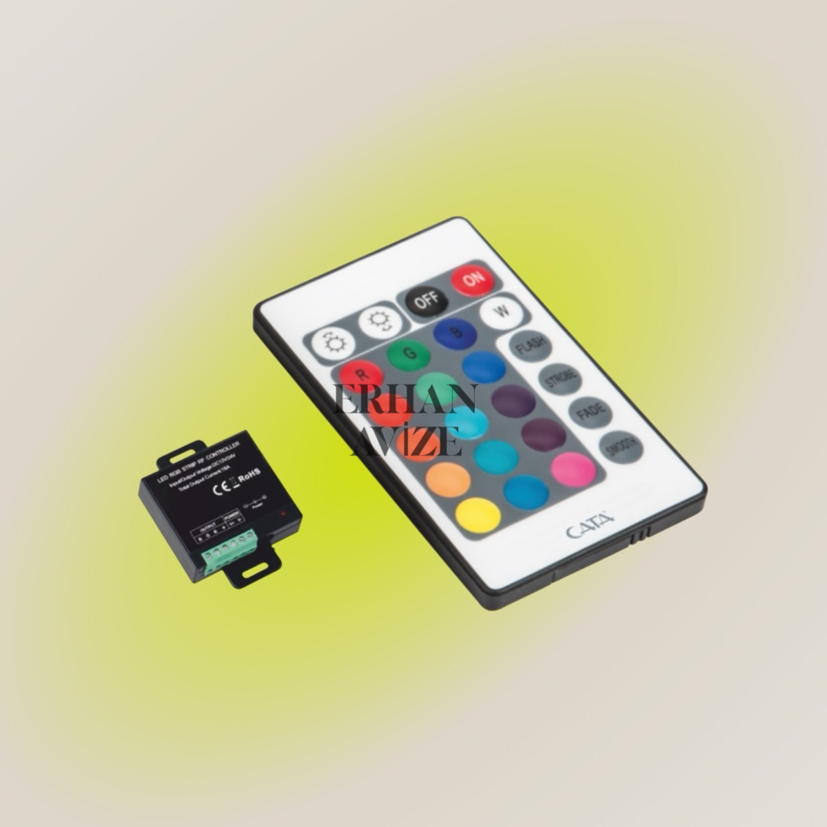 EACT-9147 RGB Kumanda 216W 18 Amper