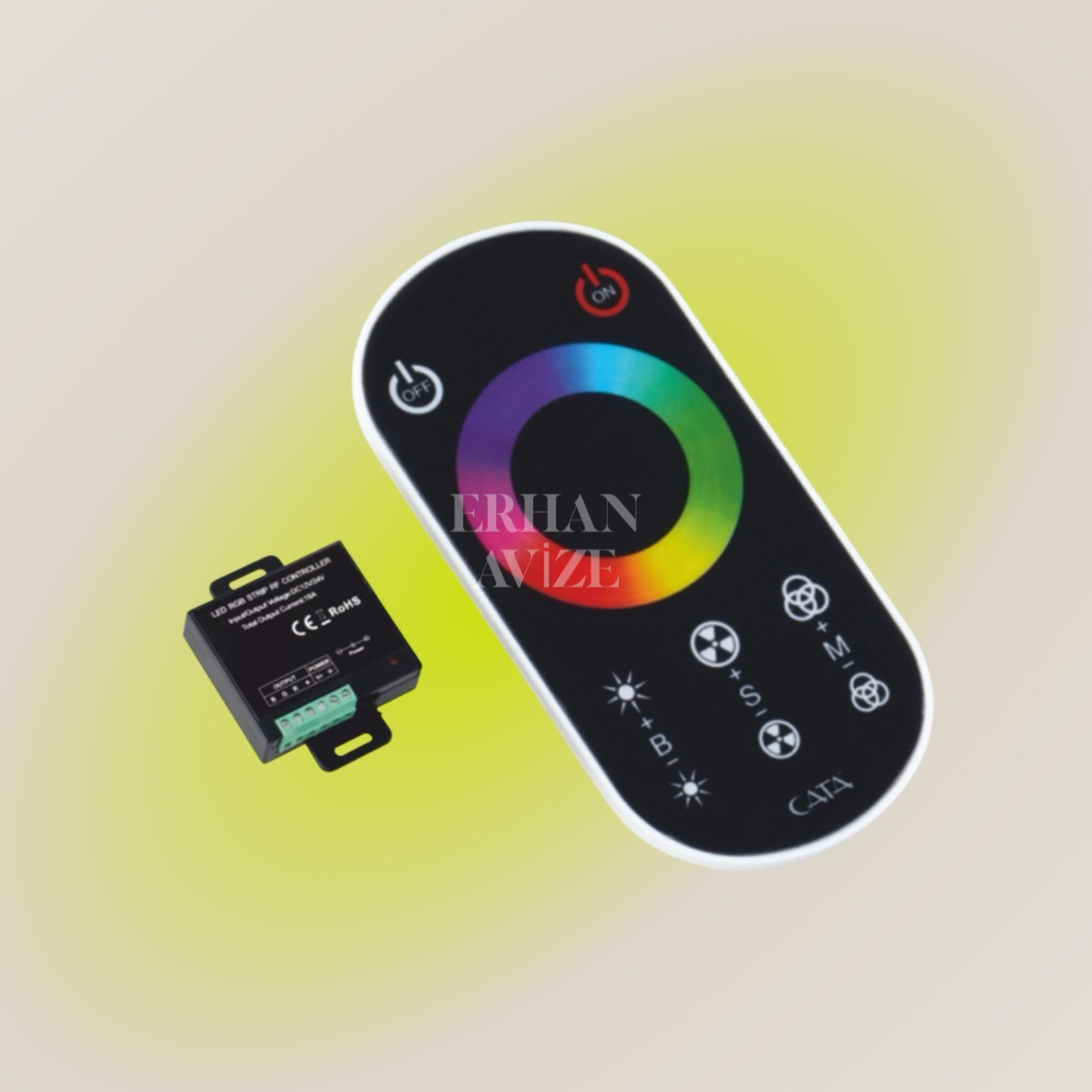 EACT-9116 24 Amper 288W Ultra Slim RGB Kumanda