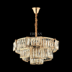 EADM-41 60’lık Kristal Gold LED Avize