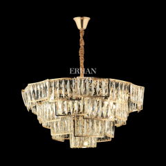 EADM-41 80’lik Kristal Gold LED Avize