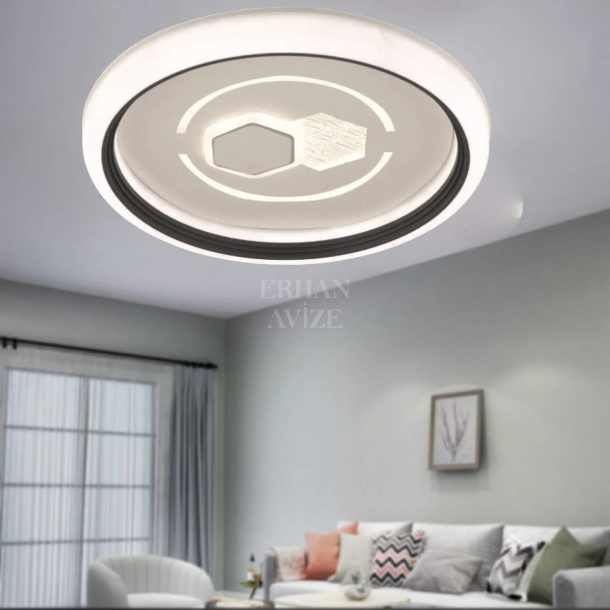 EASD-340 50’lik Plafonyer LED Avize