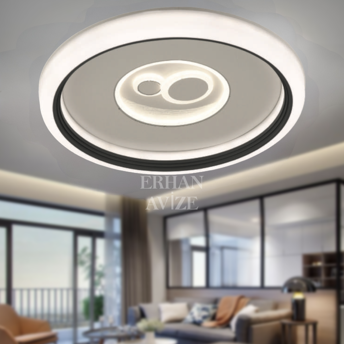 EASD-342 50’lik Plafonyer LED Avize