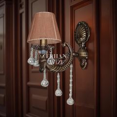 EASV-035 Selvane Şapkalı Kahve-Eskitme Aplik