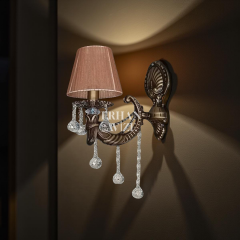 EASV-035 Selvane Şapkalı Kahve-Eskitme Aplik