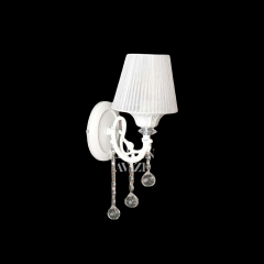 EALN-025 Leynur Kol Şapkalı Beyaz Aplik