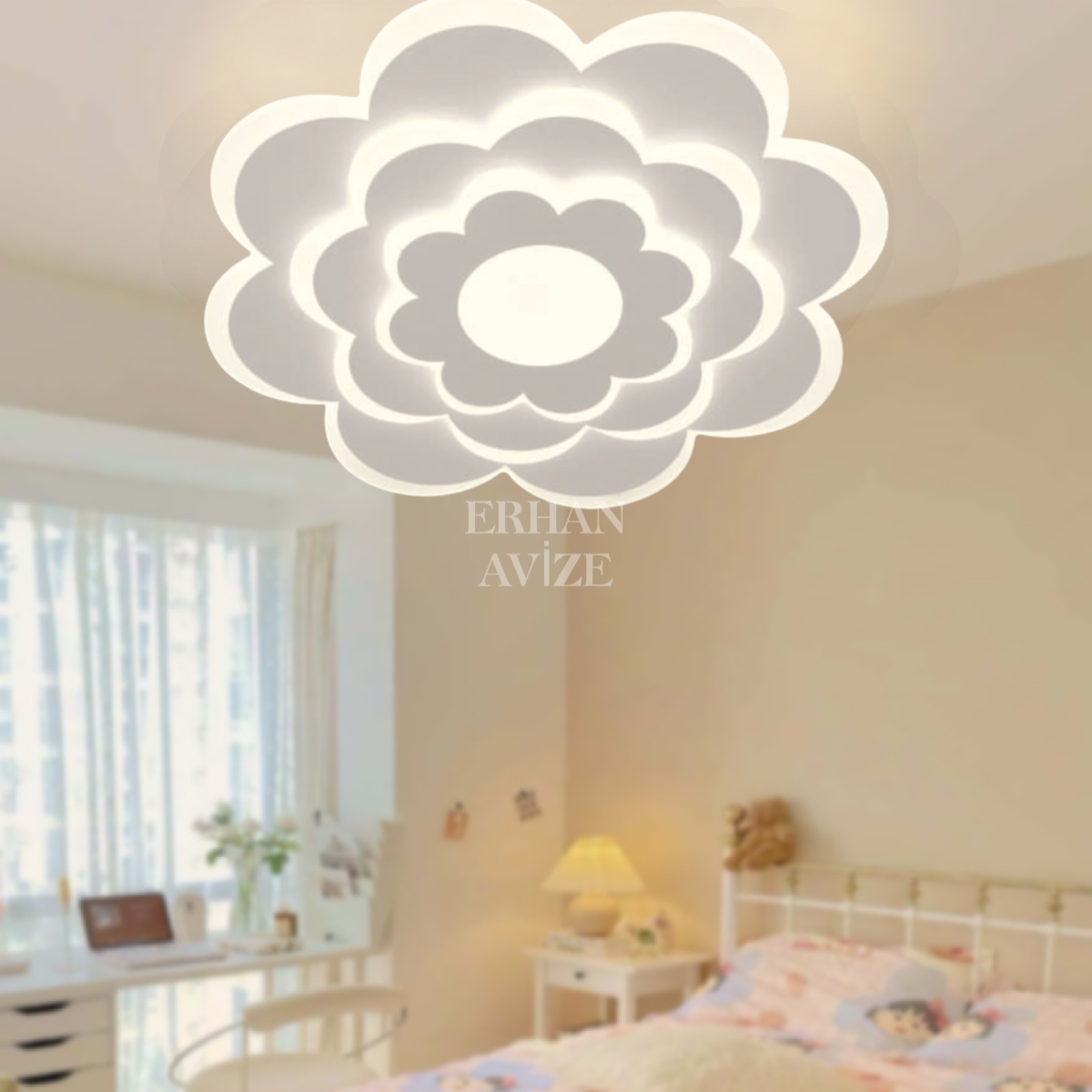 EASD-301 50’lik Plafonyer LED Avize