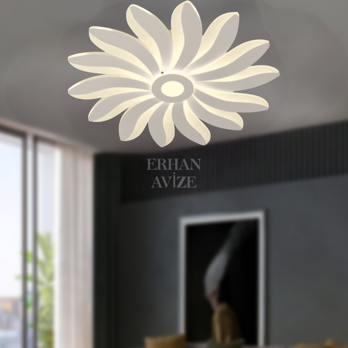 EASD-306 50’lik Plafonyer LED Avize