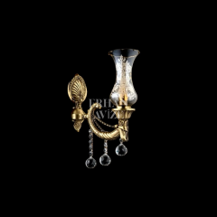 EAŞR-028 Şahruna Zincirkol Bronz Eskitme Aplik