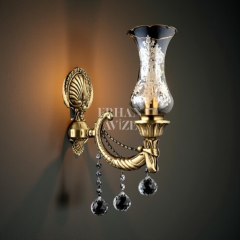 EAŞR-028 Şahruna Zincirkol Bronz Eskitme Aplik