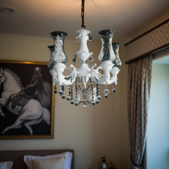 EAŞR-085 Şahranur 5 Kollu Beyaz Avize