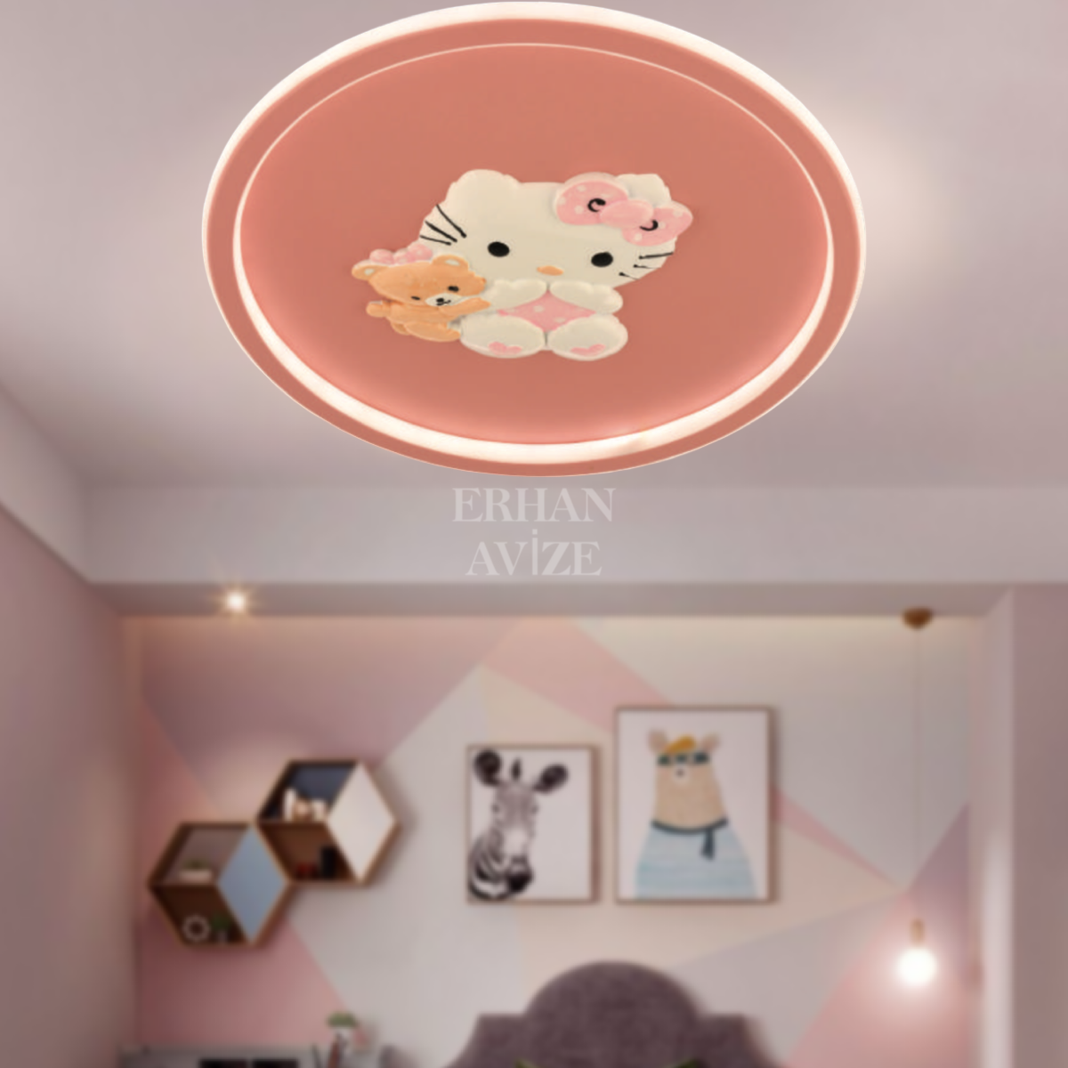 EASD-357 Çocuk Odası Plafonyer LED Avize
