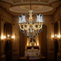 EAHM-085 Hürmisa 5 Kollu Gold Avize