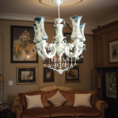 EAHM-085 Hürmisa 5 Kollu Beyaz Avize