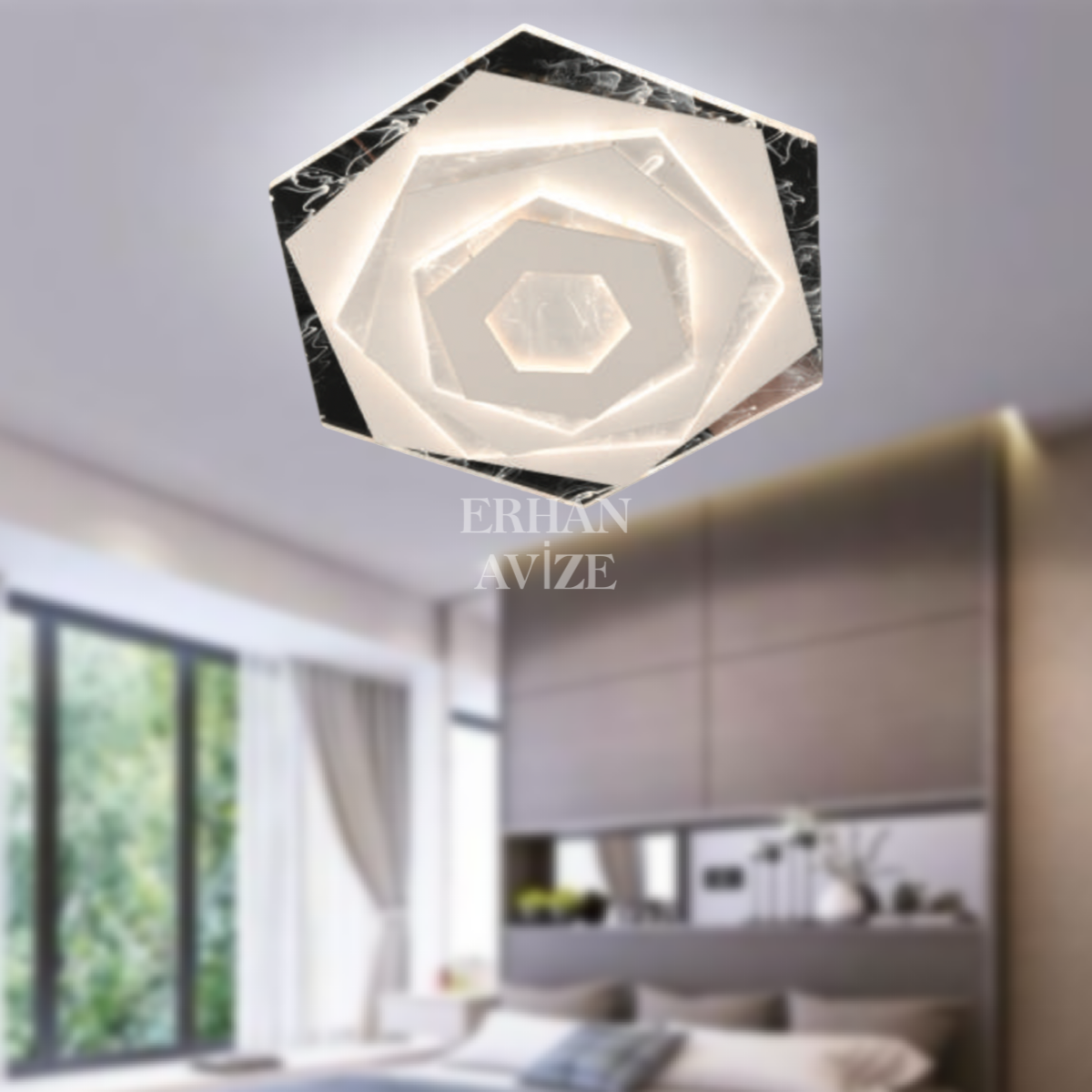 EASD-303 30’luk Plafonyer LED Avize