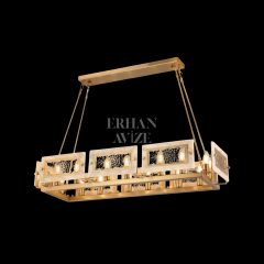 EA-2004 YM 90’lık 16’lı Gold Eskitme Avize