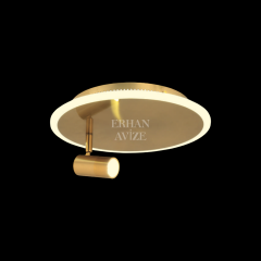 EASD-318 30’luk Eskitme Yuvarlak Plafonyer LED Avize