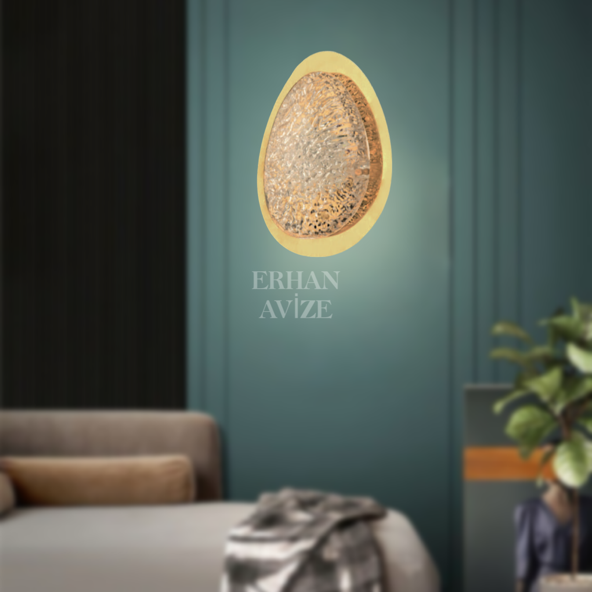 APL-04 15’lik Gold LED Aplik