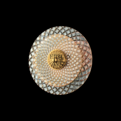 APL-06 20’lik Yuvarlak Gold LED Aplik