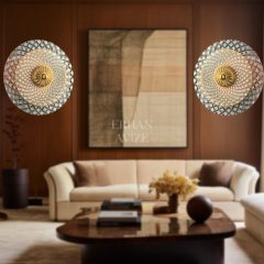 APL-06 20’lik Yuvarlak Gold LED Aplik