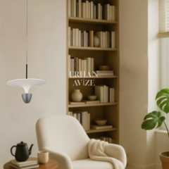 EAFP-300 Tekli Sarkıt LED Beyaz-Gri Avize
