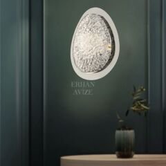 APL-04 15’lik Krom LED Aplik