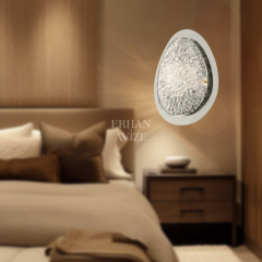 APL-04 15’lik Krom LED Aplik