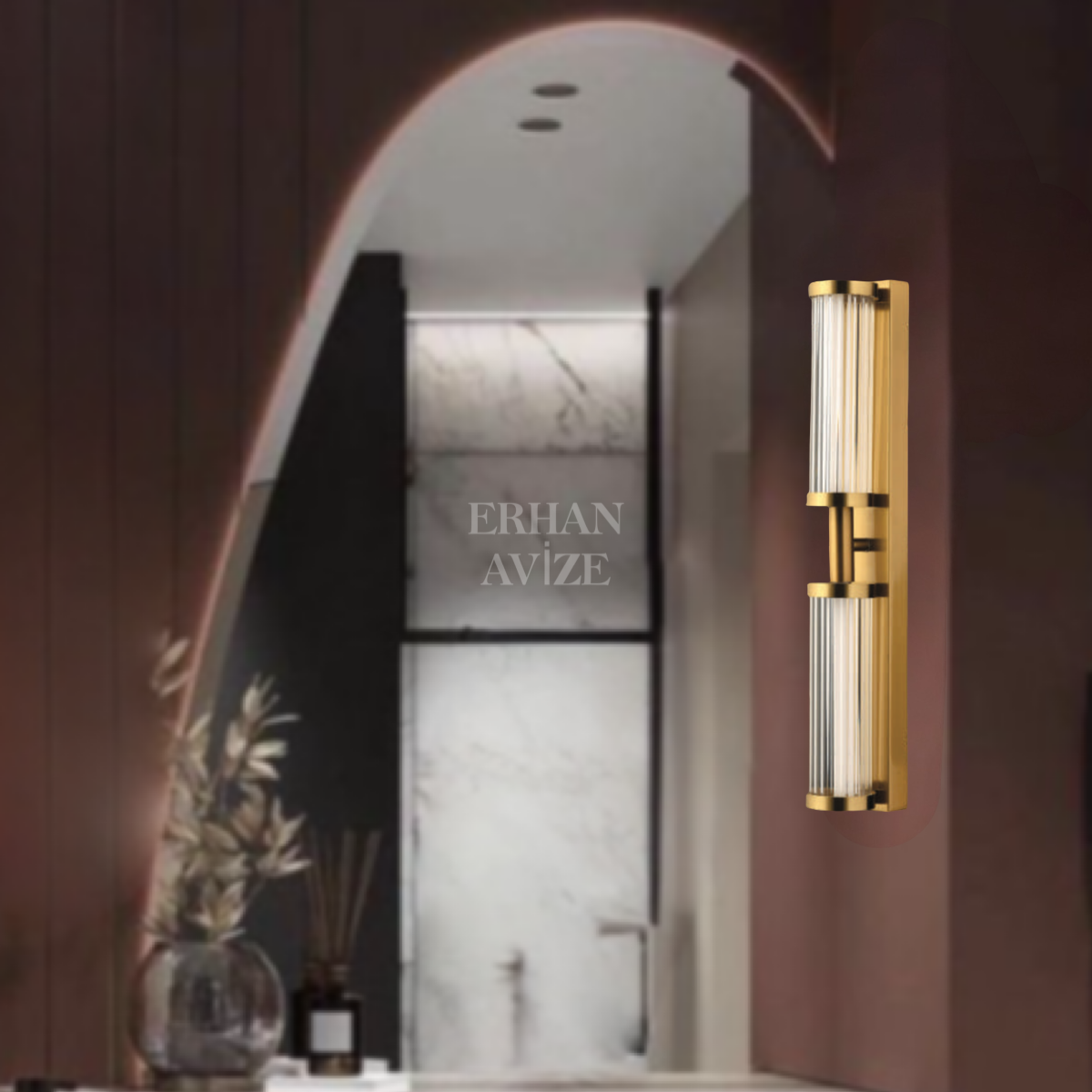 APL-21 9’luk Gold LED Aplik