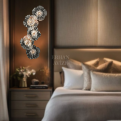 APL-09 5’li Çiçek LED Aplik