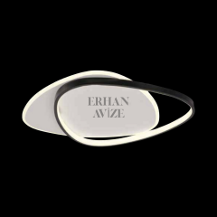EANS-765 Plafonyer LED Siyah-Beyaz Avize