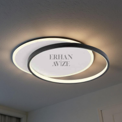 EANS-765 Plafonyer LED Siyah-Beyaz Avize