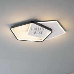 EANS-765 Plafonyer LED Siyah-Beyaz Avize