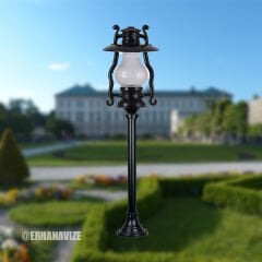 EAŞA-421 Şanlı Aydınlatma Alüminyum Kuşaklı Direkleri